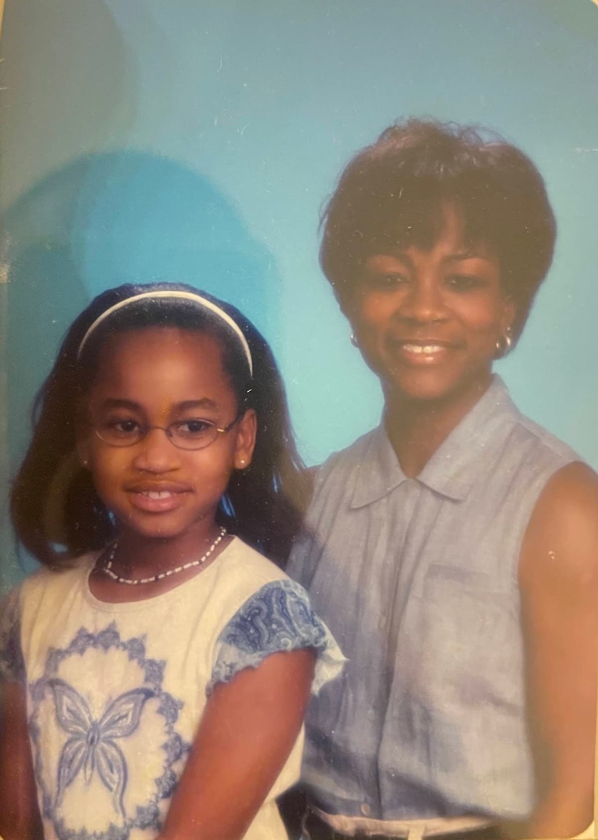 Rhonda and young Caron — a mother and daughter in Ridgeland
